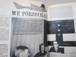 Työn lomassa - Kymppi 1964-1973 sidotut vuosikerrat 10 vuoden jakso - Säästöpankkien asiakaslehti, monipuolinen ja osin hyvinkin populääriaiheinen sisältö