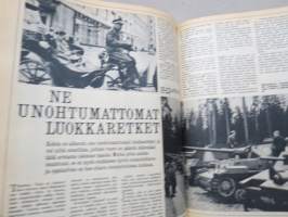 Työn lomassa - Kymppi 1964-1973 sidotut vuosikerrat 10 vuoden jakso - Säästöpankkien asiakaslehti, monipuolinen ja osin hyvinkin populääriaiheinen sisältö