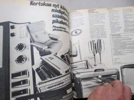 Työn lomassa - Kymppi 1964-1973 sidotut vuosikerrat 10 vuoden jakso - Säästöpankkien asiakaslehti, monipuolinen ja osin hyvinkin populääriaiheinen sisältö