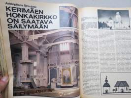 Työn lomassa - Kymppi 1964-1973 sidotut vuosikerrat 10 vuoden jakso - Säästöpankkien asiakaslehti, monipuolinen ja osin hyvinkin populääriaiheinen sisältö