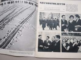 Neuvostoliitto 1961 nr 50 (ilmestymisjärjestyksessään nr 50), sosialistisen suunnitelmatalouden ja kulttuurin propagandalehti -Soviet propaganda magazine