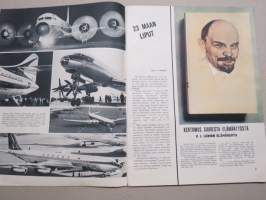 Neuvostoliitto 1960 nr 42 (ilmestymisjärjestyksessään nr 42), sosialistisen suunnitelmatalouden ja kulttuurin propagandalehti -Soviet propaganda magazine