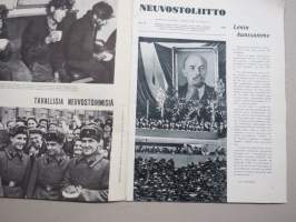 Neuvostoliitto 1960 nr 41 (ilmestymisjärjestyksessään nr 41), sosialistisen suunnitelmatalouden ja kulttuurin propagandalehti -Soviet propaganda magazine