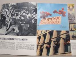 Neuvostoliitto 1960 nr 41 (ilmestymisjärjestyksessään nr 41), sosialistisen suunnitelmatalouden ja kulttuurin propagandalehti -Soviet propaganda magazine