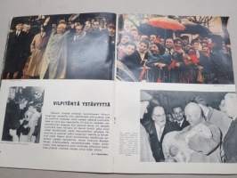 Neuvostoliitto 1960 nr 41 (ilmestymisjärjestyksessään nr 41), sosialistisen suunnitelmatalouden ja kulttuurin propagandalehti -Soviet propaganda magazine