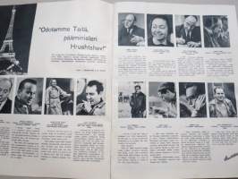 Neuvostoliitto 1960 nr 38 (ilmestymisjärjestyksessään nr 38), sosialistisen suunnitelmatalouden ja kulttuurin propagandalehti -Soviet propaganda magazine