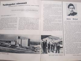Neuvostoliitto 1960 nr 37 (ilmestymisjärjestyksessään nr 37), sosialistisen suunnitelmatalouden ja kulttuurin propagandalehti -Soviet propaganda magazine