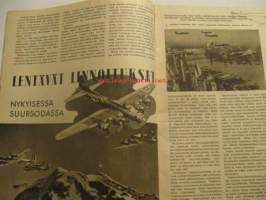 Kansan Kuvalehti 1945 nr 6, Toivo Pekkanen, lentävät linnoitukset