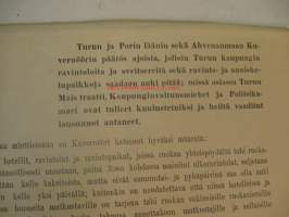 Turun ja Porin läänin sekä Ahvenanmaan Kuvernöörin päätös ajoista, jolloin Turun kaupungin ravintoloita ja sveitsereitä sekä ravintola- ja anniskelupa