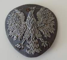 Poland Police Bullion Wire Cap Badge- poliisi kokardi