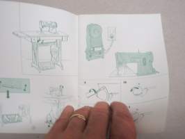 Singer 327 K Sewing Machine -käyttöohjekirjaan liittyvä kuvasto