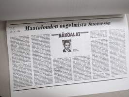 Kirjoituksia ja Kolumneja (Mauri Karvetti) - Kirjoitusket ja kolumnit Turun Sanomat 1986-1991