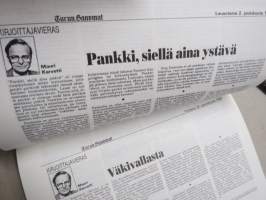 Kirjoituksia ja Kolumneja (Mauri Karvetti) - Kirjoitusket ja kolumnit Turun Sanomat 1986-1991