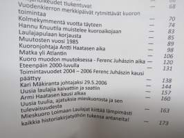 Ei laulamasta lakkaa... - Loimaan mieskuorolaulun aiheita