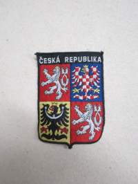 Tsekin tasavalta -kangasmerkki