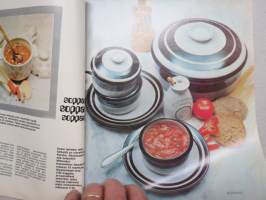 Me Naiset 1970 nr 10, 11.3.1970, Ponchokilpailu, Sylvi Kekkonen 70 v., Soppaa - soppaa, Lapsi nyt vai myöhemmin, Näyttelijä Riitta Selin, Peppi - Inger Nilsson, ym.