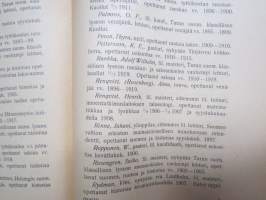Turun Suomalainen Jatko-opisto 1895-1920, tyttökoulun historiikki &amp; matrikkeli