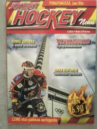 Jokerit Hockey News 2010/1 Piina penkissä: Jani Rita....Jortikka, Hentunen, Leino