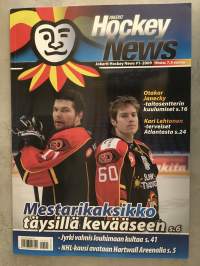 Jokerit Hockey News 2009/1 Otakar Janecky, Kari Lehtonen, Tomek Valtonen