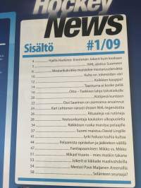 Jokerit Hockey News 2009/1 Otakar Janecky, Kari Lehtonen, Tomek Valtonen