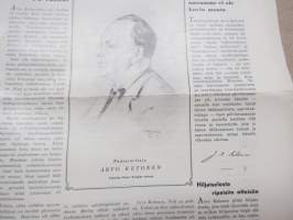 Turun Sanomat nr 11228, 19.11.1938 Juhlanumero - Arvo Ketonen 50-vuotias, Turun Sanomien päätoimittajan (ja omistajan) elämänvaiheita