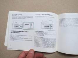 Sony Vide cassette Recorder SL-3000E Operating instructions, Mode d´emploi, Bedienungsanleitung, Gebruiksaanwijzing, Bruksanvisning -monikielinen käyttöohje