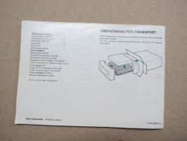 Sony Vide cassette Recorder SL-3000E Operating instructions, Mode d´emploi, Bedienungsanleitung, Gebruiksaanwijzing, Bruksanvisning -monikielinen käyttöohje
