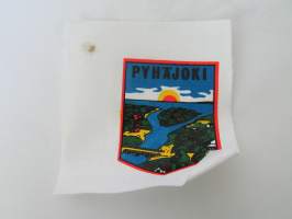 Pyhäjoki -kangasmerkki, matkailumerkki, leikkaamaton