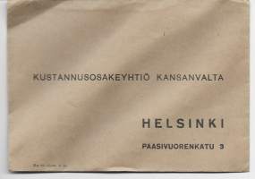 Kustannusosakeyhtiö Kansanvalta  firmakuori