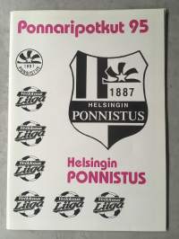 Helsingin Ponnistus - Ponnaripotkut -95 Kausijulkaisu