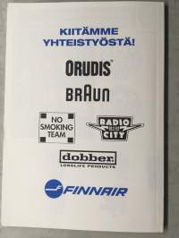 FinnPa Finnairin palloilijat ry -Käsiohjelma 1993  (Kausijulkaisu)