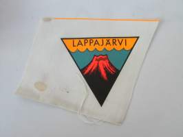Lappajärvi -kangasmerkki, matkailumerkki, leikkaamaton
