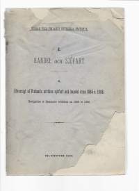 Öfversigt af Finlands utrikes sjöfart och handel åren 1889 och 1890Suomen virallinen tilasto (SVT)KokoelmatUlkomaankauppa [220]