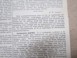 Den 7 Febr. 1904 -sortokauden aikainen Tukholmassa julkaistu lehtinen