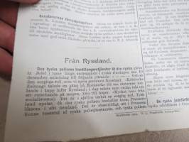 Den 27 Jan. 1904 -sortokauden aikainen Tukholmassa julkaistu lehtinen