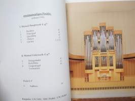 Hinrich Otto Paschen Orgelbau -esitekirja, sisältää referensseja tuotannosta mm. Die Orgel in Kerava - Shirajuri Women´s College, Fuchu Kulturzentrum, Katzoe