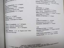 Hinrich Otto Paschen Orgelbau -esitekirja, sisältää referensseja tuotannosta mm. Die Orgel in Kerava - Shirajuri Women´s College, Fuchu Kulturzentrum, Katzoe
