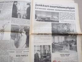 Koneviesti 1960 nr 3, 10.2.1960, Fella kevytsitoja, FBG-hitsausampiainen, Ojittaminen ja ojituskoneita, Akkuhuolto, Kyläkorjaamoiden tarve, Wihuri Wilke esittely...