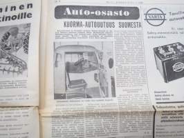 Koneviesti 1960 nr 3, 10.2.1960, Fella kevytsitoja, FBG-hitsausampiainen, Ojittaminen ja ojituskoneita, Akkuhuolto, Kyläkorjaamoiden tarve, Wihuri Wilke esittely...