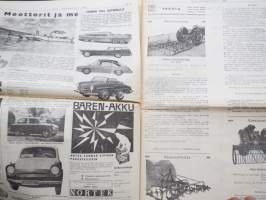 Koneviesti 1960 nr 3, 10.2.1960, Fella kevytsitoja, FBG-hitsausampiainen, Ojittaminen ja ojituskoneita, Akkuhuolto, Kyläkorjaamoiden tarve, Wihuri Wilke esittely...