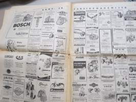 Koneviesti 1960 nr 3, 10.2.1960, Fella kevytsitoja, FBG-hitsausampiainen, Ojittaminen ja ojituskoneita, Akkuhuolto, Kyläkorjaamoiden tarve, Wihuri Wilke esittely...