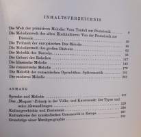 Baustine zu einer Geschichte der Melodie. (Musiikki)