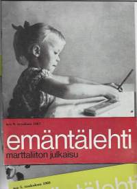 Emäntälehti 1967 nr 9 ja 1969 nr 5  yht 2 lehteä