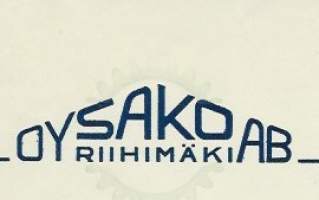 Sako Oy Riihimäki 1949   firmalomake