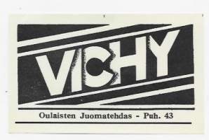 Vichy -  juomaetiketti