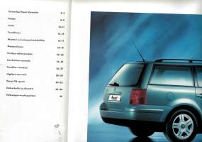 Myyntiesite Volgswagen Passat Variant, toukokuu-98. Sivuja 40