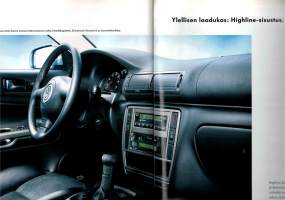 Myyntiesite Volgswagen Passat Variant, toukokuu-98. Sivuja 40