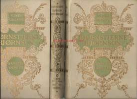 Bjornstjerne Bjornson: Samlede Vaerker Mindeutgave, osat 2, 3 ja 4 ,Kristiania og Kjobenhavn  1910-11