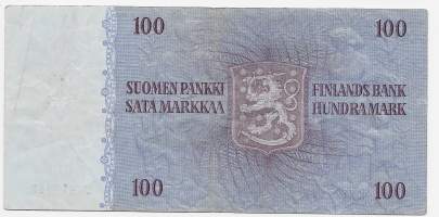 100 markkaa 1963 Litt A