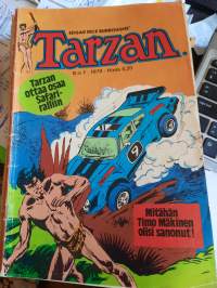 Tarzan No 1 1979 Tarzan ottaa osaa Safari-ralliin